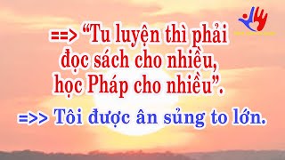 Tu luyện thì phải đọc sách cho nhiều, học Pháp cho nhiều.