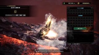 ［MHWI］猛り爆ぜるブラキディオス　通常弾ヘビィボウガン　5分58秒