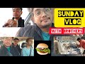 Sunday vlog | with brothers and sath me  burger |🍔😅💕 Full enjoy |#sundayvlog #sunday