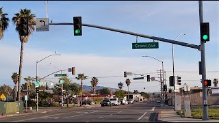 8 McCain PV Traffic Lights \u0026 1 3M Traffic Light (Quince St \u0026 Grand Ave)