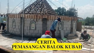 Review II Pemasangan bekesting balok kubah II 15 Februari 2025