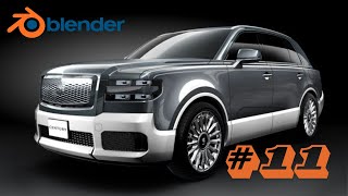 Blender Tutorial | Car Modelling | Beginner | Toyota Century 2024 | Part - 11