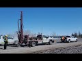 20230323 asphalt coring and auger drilling in yorkton