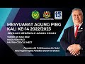 INTRO MESYUARAT AGUNG PIBG SMA CHUAH KALI KE 14