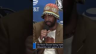 Kyrie Irving’s thoughts on the Kevin Durant Trade to the Phoenix Suns #basketball #nba #shorts