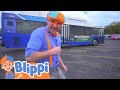 Blippi Explores a Bus | Kids Fun & Educational Cartoons | Moonbug Play and Learn