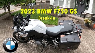 First Video with BMW F 750 GS