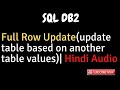 Update table based on another table in SQL-Full Row Update