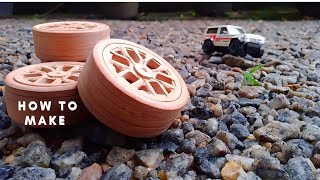 |ලී වලින් රෝද හදමු|How To Make Wooden Car Wheels| Diy Homemade wooden Wheels |DIY|