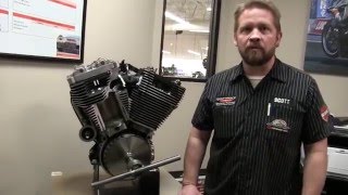 How a Harley-Davidson Big V-Twin Engine Works - Harley Davidson 103 Engine Cutaway View and Demo