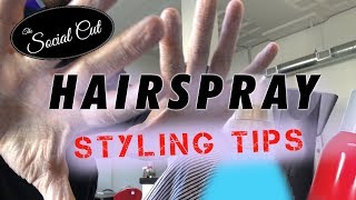 Hairspray Styling Tips