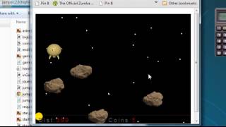 Android html5 asteroid game