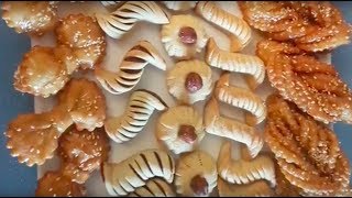 Assortiment de gâteaux avec la même pâte