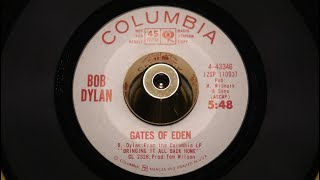 Bob Dylan - Garden Of Eden - Columbia : 4-43346 DJ (45s)