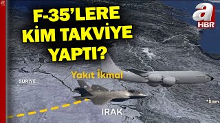 İsrail Hangi Ülkelerin Hava Sahasını Kullandı? F-35'lere ABD Tanker Uçakları Mı Takviye Yaptı?