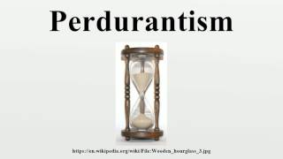 Perdurantism