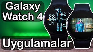 YOUTUBE, KAMERA KONTROL, ARA YÜZLER⌚️| Galaxy Watch 4 Uygulamaları