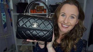 Chanel Trendy CC Top Handle Bag Review