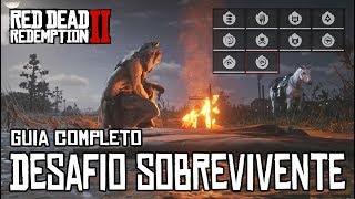 RED DEAD REDEMPTION 2 - DESAFIOS SOBREVIVENTE (GUIA COMPLETO)