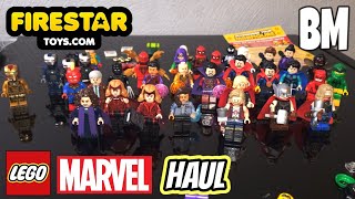 Huge LEGO Marvel Firestar Toys Haul Unboxing