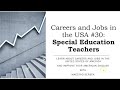 Special Education Teachers: Careers and Jobs in the USA #30