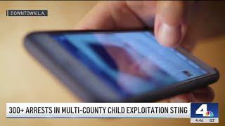 More than 340 arrested in five-county online child predator crackdown