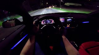 2020 BMW 1 Series M135i xDrive | NIGHT DRIVE POV by AutoTopNL