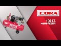 cora 100 lt. kompresör