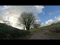 clwydian range mountain bike tour. loop from brynford to cilcain moel famau and moel arthur