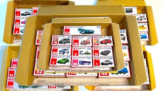 【トミカ】はたらくくるま ミニカーの開封＆チェック超耐久戦0210☆Enjoy unboxing your Tomica minicar.