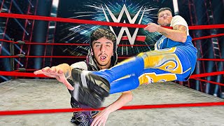 Becoming a WWE Superstar for 24 Hours! (ft. Dominik Mysterio)