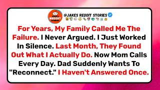 They Called Me The Family Failure. Then They Found Out What I Actually Do.