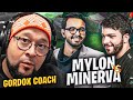 GORDOX COACH DO MYLON vs MINERVA NO TIME INIMIGO | League of Legends