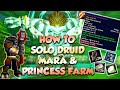 HOW TO: SOLO DRUID MARAUDON & PRINCESS GOLD FARM | In Depth Guide