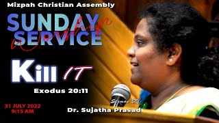 Mizpah Christian Assembly | 🔴 LIVE Sunday Service | 31 July 2022.