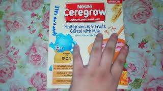 Nestle Ceregrow Milk || #Nestle || #NestleCeregrowMilk ||