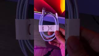 Este es el cable del nuevo iPhone 15