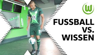 Felix Uduokhai in der Keepy-Uppy-Challenge | VfL Wolfsburg