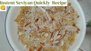 Instent Seviyan Recipe || kheer Recipe || Instant seviyan kheer || Food And Zaika..