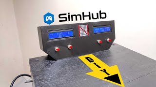 DIY SIM HUB DASH - GEAR \u0026 LCD DISPLAY