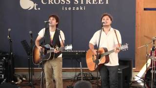 「CROSS STREET土日ライブ」ヒサカとオガタ