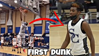 Bryce James OFFICIALLY Dunks For The First Time! Goes Off Vs Crossroads👀