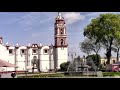 Cholula, Mexico - Zócalo: Plaza de la Concordia, Portals, San Pedro Parish, 16 December 2019