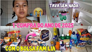 FIZ AS COMPRAS DO MÊS COM O BOLSA FAMÍLIA//QUANTO GASTEI ?