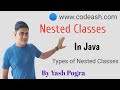Nested class in java | Types of nested class in java