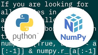 Finding local maxima/minima with Numpy in a 1D numpy array