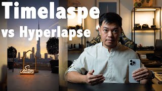 iPhone Time-Lapse vs Hyperlapse Explained (and When to Use Each)