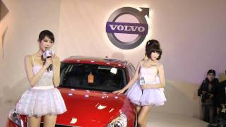 2012台北國際世貿新車大展VOLVO汽車模特MODEL美女秀魏靖軒（Mia）劉雨柔廖奕琁鄒寧恩張翠纓官佳蓉台網TNTV,中網CTTV,華網TVTV