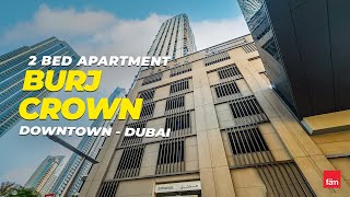 Stunning 2 Bed Apartment in Burj Crown, Downtown - Dubai