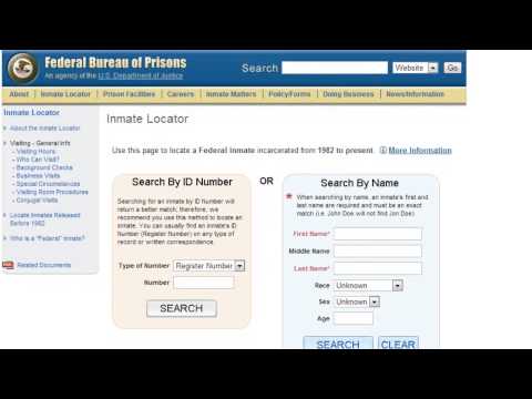 How to Make Federal Prisoner Search How to Make Federal Prisoner Search
